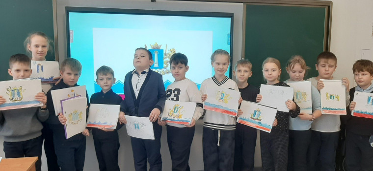 Символы Ульяновской области.