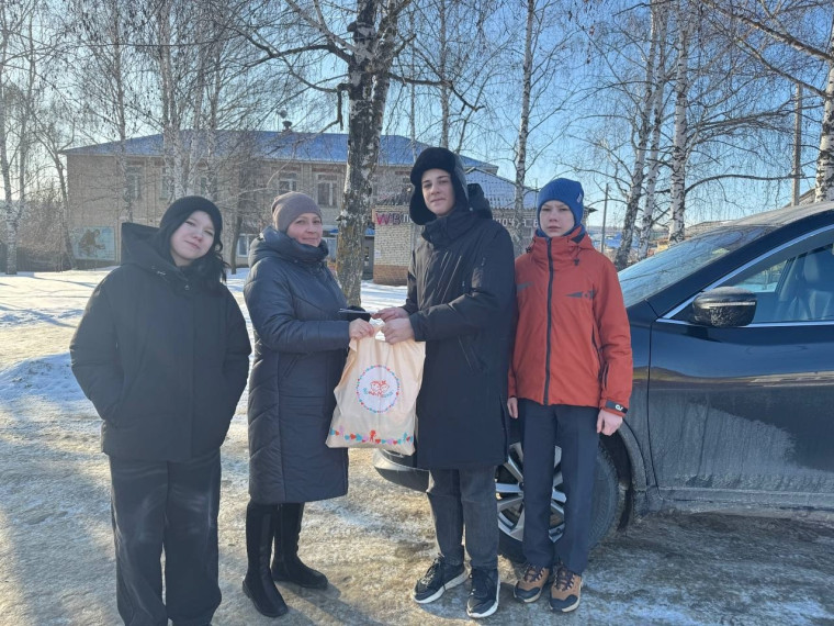 "Посылка Защитнику Отечества"..
